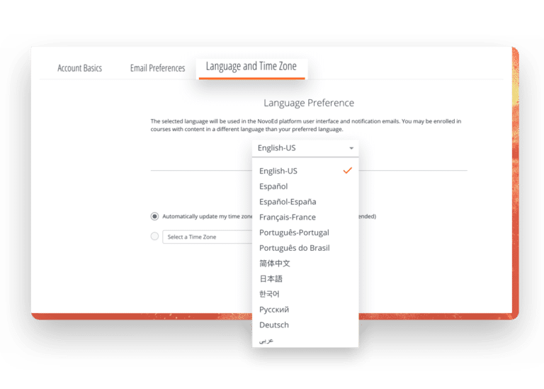 DEI Page - Scale Section with NovoEd Platform Screenshot