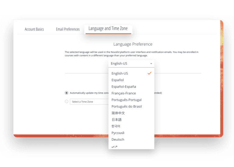 DEI Page - Scale Section with NovoEd Platform Screenshot